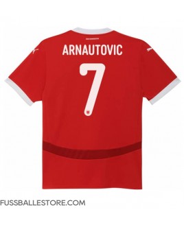 Günstige Österreich Marko Arnautovic #7 Heimtrikot EM 2024 Kurzarm